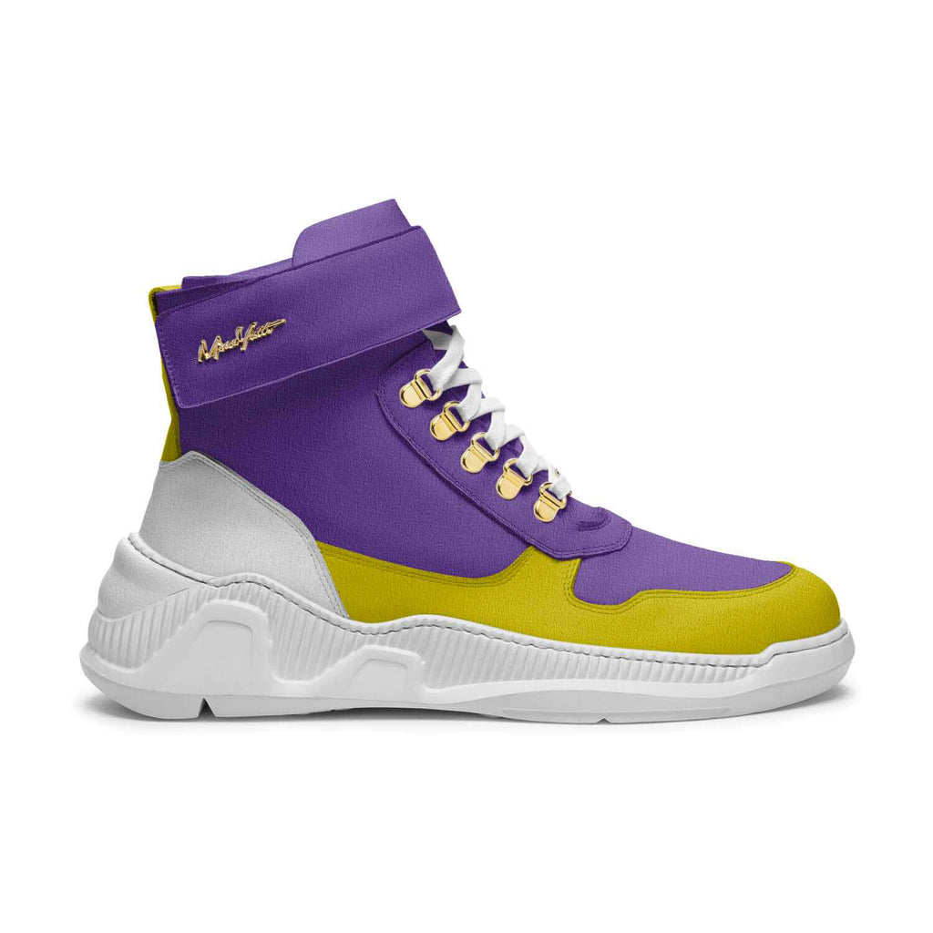 TRAPS - LAKERS PURPLE YELLOW SUEDE