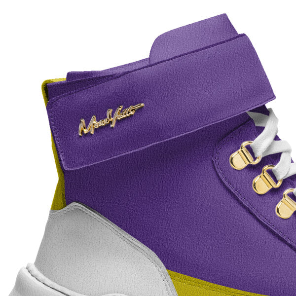 TRAPS - LAKERS PURPLE YELLOW SUEDE